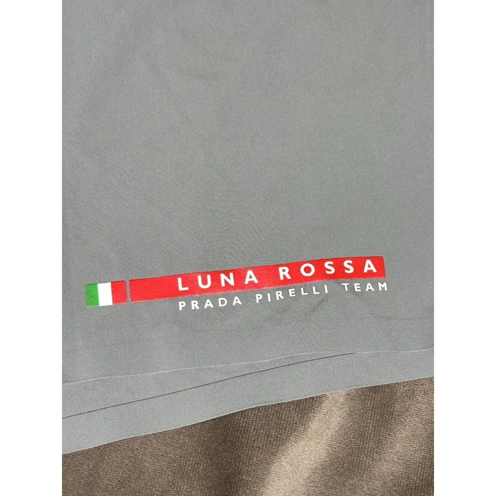 Luna Rossa Prada Pirelli Team Shorts Mens Large Gray Sailing Racing Prada - Picture 5 of 16